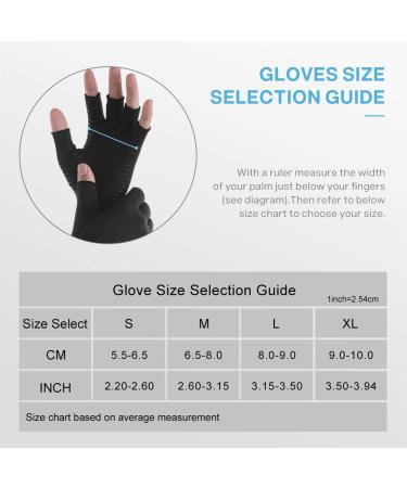 Buy Arthritis Gloves - Compression Support for Pain Relief | 2 Pairs Black (L) for Joint RSI & Carpal Tunnel - Buy Online on GoSupps.com