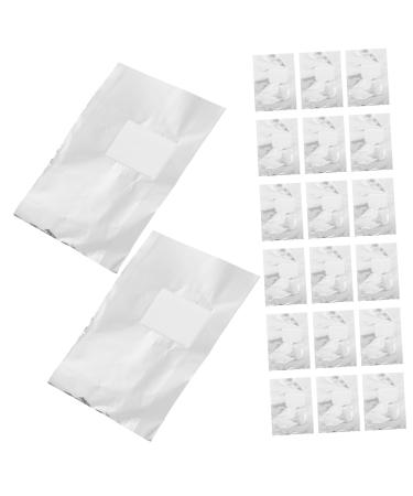 PACKOVE Adh sifs Pour Manucure Avec Feuilles Aluminium Kit Complet Avec Disques De Coton Pour Enlever Vernis Semi-permanent