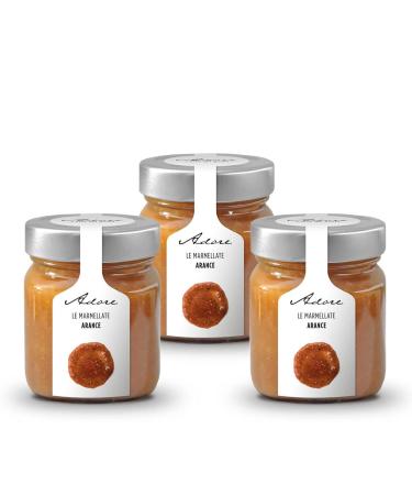 ilgustonline Orange marmalade Only 3 ingredients No preservatives thickeners and colours 3 jars of 220g