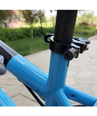 WDHHNP 28.6mm Bike Seat Post Clamp for 25.4mm Diameter Seat Post | Quick Release Aluminum Alloy Seat Tube Clip | Ideal for Road Bikes - Aluminum Frames Only - Buy Online on GoSupps.com