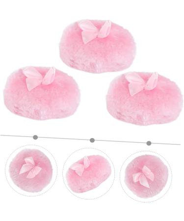 FOMIYES 3pc Baby Powder Puff Set - Large Makeup Puffs for Talcum Powder, Cosmetic Prickly Heat, and Foundation Application - Buy Online on GoSupps.com