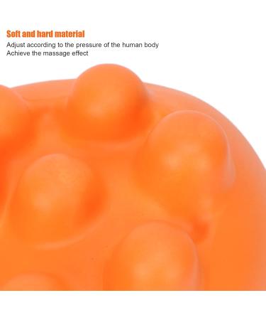 Foojo Acupressure Neck Relief Cushion - Professional Cervical Massage & Traction Device for Neck & Shoulder Pain Relief - Orange - Buy Online on GoSupps.com