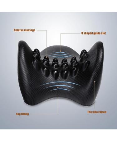 Neck Stretcher | Ergonomic Cervical Spine Stretcher for Neck Support | Comfortable Neck and Shoulder Relaxer Reusable Cervical Neck Traction Device for Sleeping - Buy Online on GoSupps.com