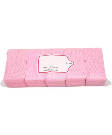  Betued 1000 Pink Nail Polish Remover Wipes Lint Free Wipes Nail Polish Remover Pads Eyelash Extension Cleaner Wipes - Buy Online on GoSupps.com