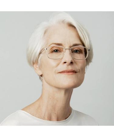 Nooz Faro Collection +1.5 Rectangular Reading Glasses for Men & Women - Steel & Nylon Frames in Tortoise - Enlarged Magnifying Glasses - Buy Online on GoSupps.com