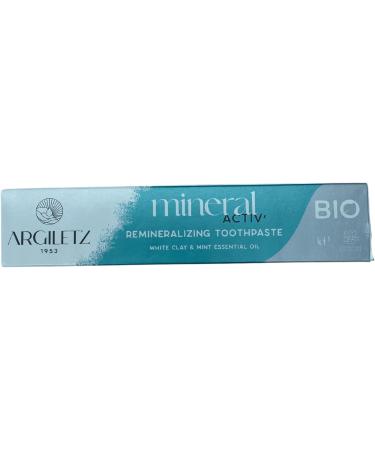  ARCILIA (ARCILIA) Argiletz White Clay Toothpaste Mint Aroma 75 ml Organic Natural French - Buy Online on GoSupps.com