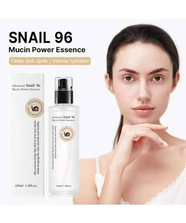 Snail Mucin 96% Power Repairing Essence - Advanced Hydrating Serum for Dull Skin & Fine Lines | 100mL Snail Skincare - Buy Online on GoSupps.com