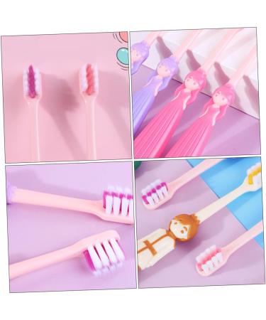 Healeeved Children's Toothbrush Set - 4 Ergonomic Travel Toothbrushes for Toddlers | Colorful & Kid-Friendly Design - Buy Online on GoSupps.com