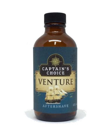 Captain's Choice VENTURE Aftershave - Refreshing 4 oz. | International Shipping Available - Buy Online on GoSupps.com