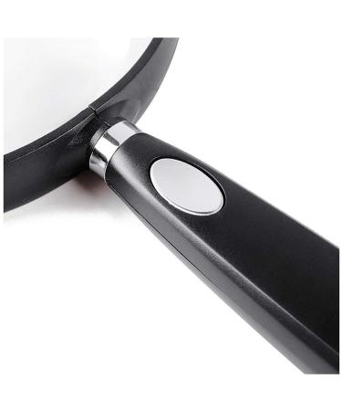 Magnifying Glass Multipurpose Portable Magnifier 4 Times The Hand-Held for The Elderly Children Reading Reading Newspaper 110Mm Mirror Suitable for Elderly Children to Read Made in China