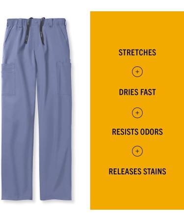 Carhartt Force Essentials Men's Straight Leg Cargo Pant Scrubs - X-Large Tall, Ceil Blue - Buy Online on GoSupps.com