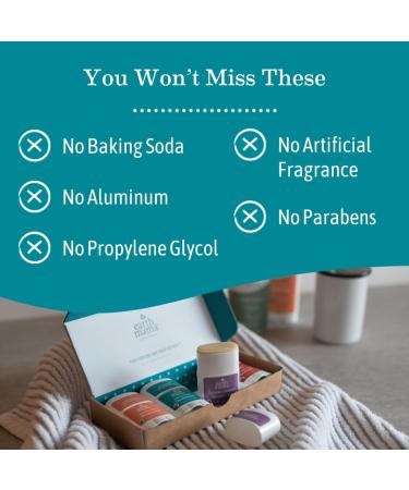 Earth Mama Mini Deodorant Travel Size Set | Aluminum Free Deodorant for Women | No Baking Soda | Natural Deodorant for Sensitive Skin | Safe for Pregnancy & Breastfeeding (4Pack) Assorted Scents 0.56 Ounce (Pack of 4) - Buy Online on GoSupps.com