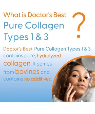 Doctor's Best Pure Collagen Type 1 & 3 200g Powder Lab Tested Gluten Free Soy Free - Buy Online on GoSupps.com