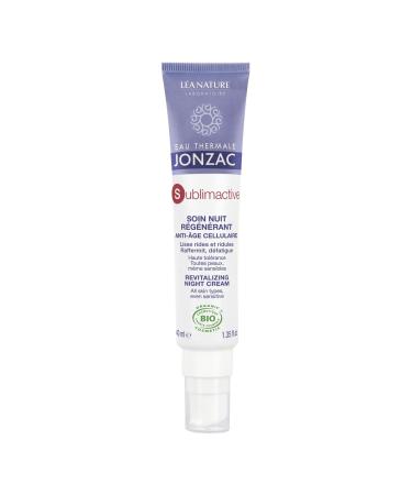 Eau Thermale Jonzac Organic Cosmetic Sublimactive Cellular Anti-Aging Night Cream 40 ml