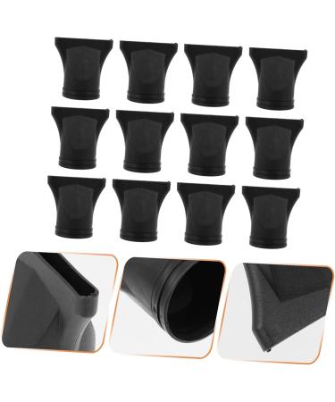 BIUDECO 12pcs Hair Dryer Air Collector Hairdressing Tool Hair Styling Nozzle Diffuser Hairdryer Black - Buy Online on GoSupps.com