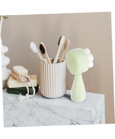 Housoutil Face Brush Silica Gel Tool Pores 12.5X5X5CM Green - Buy Online on GoSupps.com