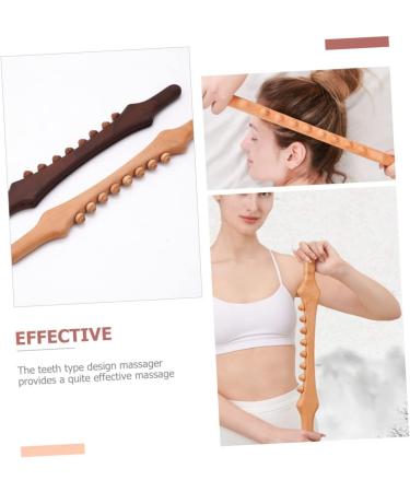 Stahad Gua SHA Massage Roller - Wooden Foot & Hand Muscle Roller Stick for Reflex Zone & Body Massage - Buy Online on GoSupps.com