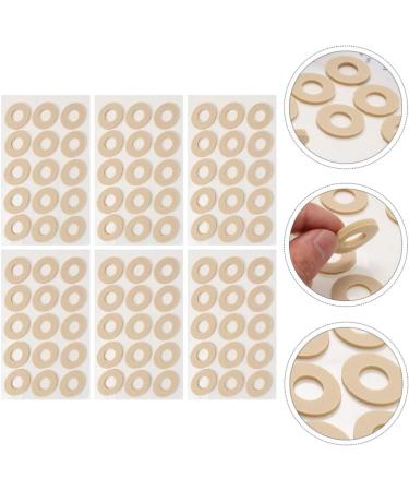 Healifty Corn Cushions for Feet - 90Pcs/6 Sheets, Self-Adhesive Foot Care Pads to Pad and Protect Corns (Beige) - Buy Online on GoSupps.com