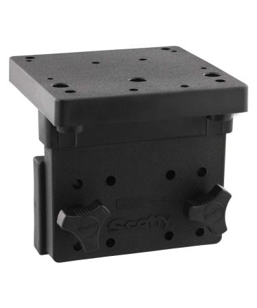 Scotty #1025 Right Angle Side Mount for Scotty Downrigger Models 1080-1116 Black