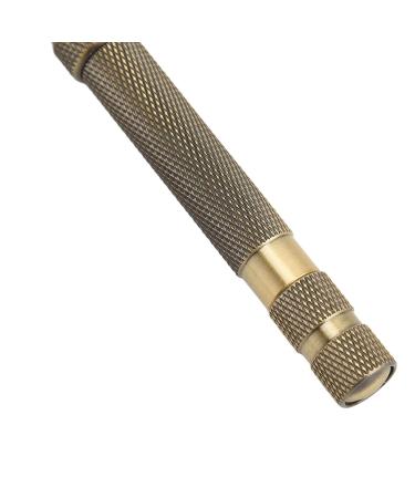 Double Edge Safety Razor - Reusable Manual Metal Razor for Men | Eco-Friendly Travel Shaving Solution - Buy Online on GoSupps.com