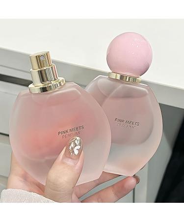 Womens Perfume Pink Encounter Perfume Energetic Skincare Eau De Parfum Sweet Beauty Products Suitable for Special Occasions Perfume Gift for Women 30ML 7x3.5x Pink - Buy Online on GoSupps.com