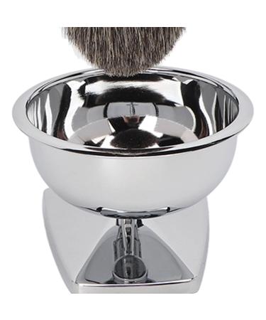Men's Shaving Brushes Kit - 4 in 1 Stainless Steel Razor Blades Holder & Soft Cleaning Brush | Perfect Father's Day Gift Set for Men - Buy Online on GoSupps.com