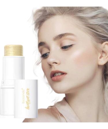 Multifunctional Makeup Stick 3D Highlighter Blush and Rouge Lip Stick Waterproof Highlighter Blush Stick Cream Texture Anti-Sweat Makeup Stick for Cheeks Lips and Eyes Highlighter (No. 02) - Buy Online on GoSupps.com