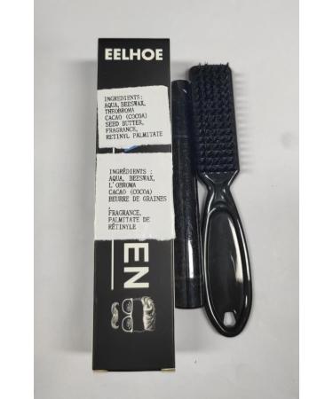 Beard Pen Filler Kit for Men Waterproof Long Lasting Coverage Beard Filling Pen Kit with Beard Brush Beard Pencil Filler Kit with 4 Tips Natural Finish for Beard & Moustache(Black) - Buy Online on GoSupps.com