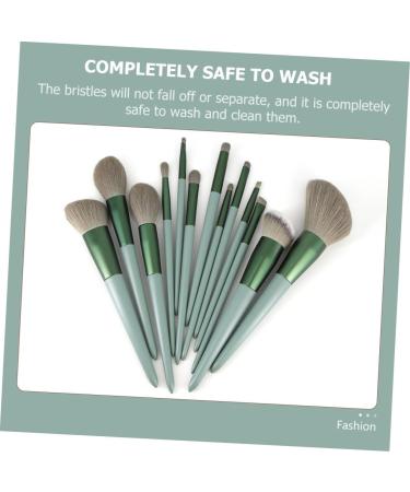 minkissy 1set Makeup Brush Set Face Powder Brush Tapered Brush Wooden Foundation Brush Eyeshadow Eyeliner Brush Blending Powder Mix Artificial Fiber Wooden Handle Brush Miss - Buy Online on GoSupps.com