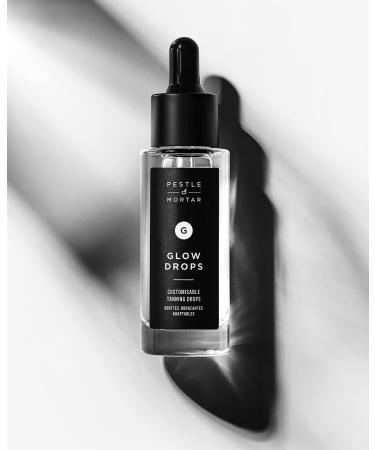 Pestle & Mortar Glow Drops - Customizable Sunless Self-Tanner with Hyaluronic Acid 30ml - Buy Online on GoSupps.com