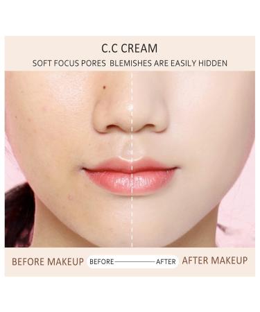 Cc Cream for Older Women Cc Cream Self Adjusting for Mature Skin cc cream for Covers Blemishes and Moisturizing Suitable for All Skin Types (1PC) - Buy Online on GoSupps.com