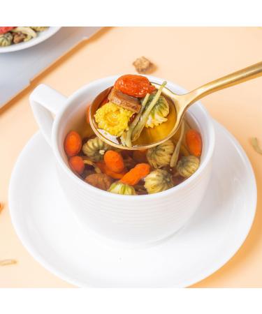 Chrysanthemum goji cassia seed tea 200g Chrysanthemum Cassia Seed Tea Burdock Root Goji Berry Honeysuckle Osmanthus Combination Tea Bag - Buy Online on GoSupps.com