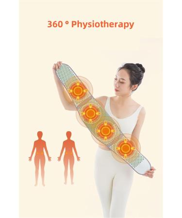 Tosoft 360 Physiotherapy Back Bandage - Lumbar Support Belt for Seniors | Self-Warming Thermal Abdominal Waist Warmer | Decompression Belt | Size: Gray - Buy Online on GoSupps.com