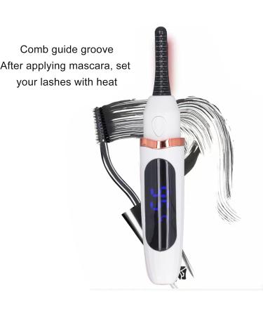 Buy USB Rechargeable Heated Eyelash Curlers | Quick Heating LED Display & Anti-Scalding | Long-Lasting Lash Curling Wand - International Shipping - Buy Online on GoSupps.com