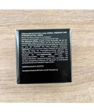 Intense Lift Effect Face Cream Moisturizes Provides Skin Firmness and Elasticity 50 ml Gerovital H3 Derma+ Premium Care - Buy Online on GoSupps.com