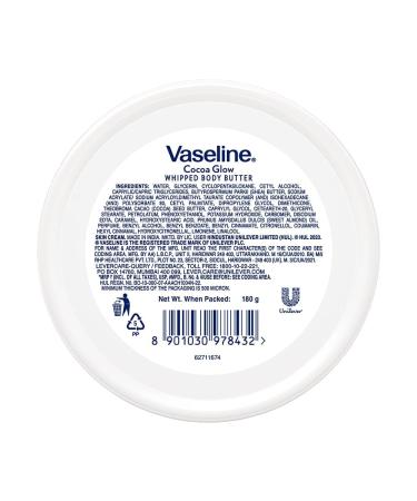 V.ase-line Cocoa Glow Whipped Body Butter 180g | Nourishing Cocoa & Shea Butter for Glowing Soft Skin - Buy Internationally - Buy Online on GoSupps.com