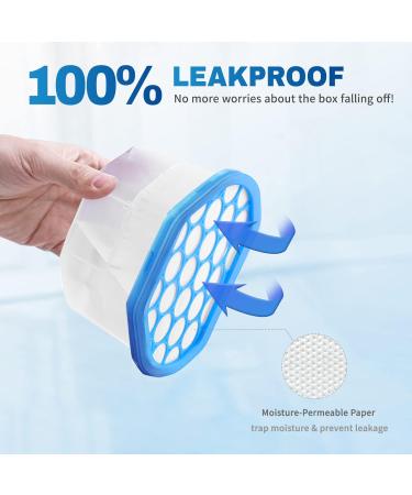 Vacplus 12 Pack Moisture Absorbers - 10.5 Oz Humidity & Odor Eliminators for Bathroom Closet & Kitchen - Fragrance Free - Blue - Buy Online on GoSupps.com