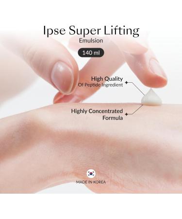 IPSE Korean Face Serum 140ml | Super Lifting Moisturizing Emulsion | Anti-Aging & Brightening | Peptide & Blue Complex | Reduces Fine Lines & Boosts Collagen - Buy Online on GoSupps.com