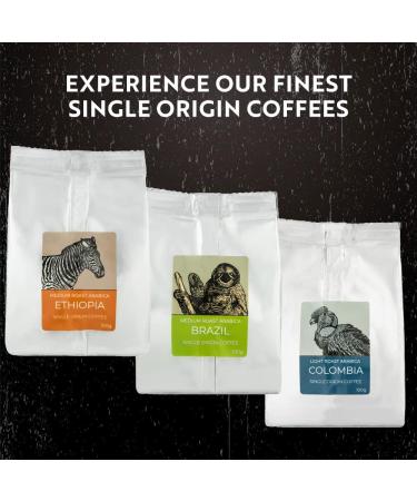 Coffees of the World Gift Set - 6 Finest Single Origin Coffee Beans | 600g Whole Roasted Beans in Hamper for Him & Her - Buy Online on GoSupps.com