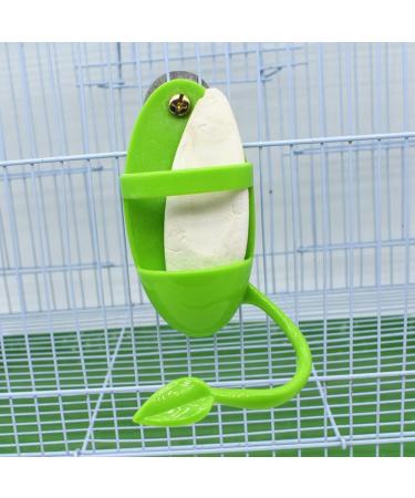 2Pcs Bird Parrot Cuttlebone Holder with Feeding Spoon Cuddle Bone Feeding Racks Cuttlefish Holder Stand Bird Feeder Station for Bird Food Supplies Vegetable Fruit Container - Buy Online on GoSupps.com