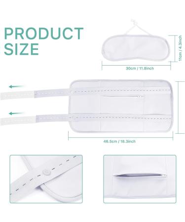 Organic Castor Oil Pack - Reusable Soft Compress for Waist & Neck Liver Detox Deep Sleep White - Buy Online on GoSupps.com