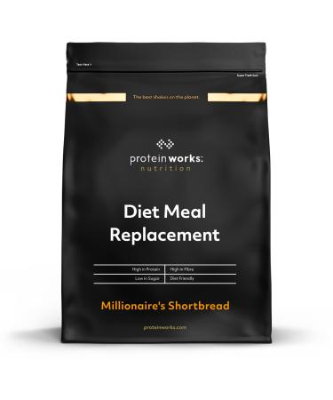 Protein Works Diet Meal Replacement |250 calories drinking meal |Diet drinking meal |Meal to lose weight |7 Servings |Chocolate caramel biscuit |500g chocolate caramel biscuit 500 g (1 Pack) - Buy Online on GoSupps.com