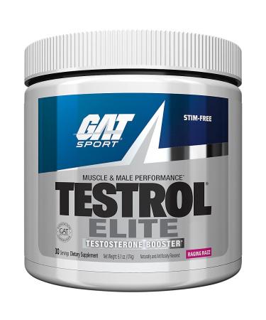 GAT Testrol Elite Testosterone Booster Raging Razz 6.1 oz (174 g)