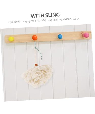 Buy NOLITOY 2pcs Bath Sponge Loofah - Relaxing Foam Bath Balls for Women | Shower Bubble Maker & Strainer - Buy Online on GoSupps.com