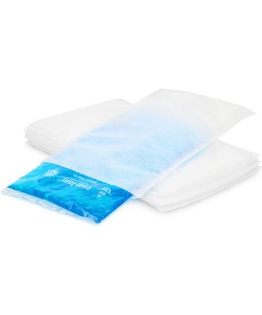 Com-Four 10x Disposable Fleece Shell for Gel Compress | Skin Protecting Cool Pack Cover - Small | International Shipping Available - Buy Online on GoSupps.com