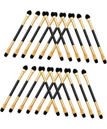 Didiseaon 40 Pcs Double Ended Eyeshadow Eye Makeup Kit Eye for Eyeshadow Eye Shadow for Makeup Small Eyeshadow Makeup for Women Eyeshadow Makeup 12.50X0.50X0.50CMx2pcs Goldenx2pcs - Buy Online on GoSupps.com