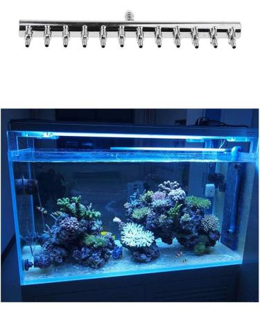 KESOTO Stainless Steel 12-Way Air Distributor - 8mm Inlet 4mm Outlet - Aquarium Accessories for Optimal Performance - Buy Online on GoSupps.com