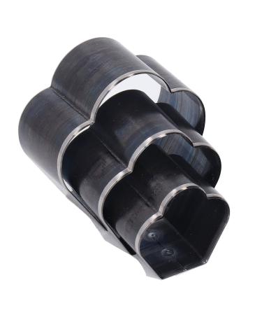 Crown-Shaped Leather Dance Tool Set - 3-Part Craft Punching Equipment | Alloyed Steel 1-Hole Hollow Punch - Buy Online on GoSupps.com