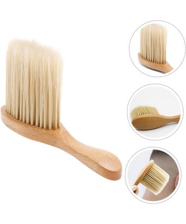 Shop Minkissy Hair Cleaning Brush - Salon Hair Cutting & Dust Removal Tool | 18x7.8cm Nylon Hairdressing Brush - Buy Online on GoSupps.com