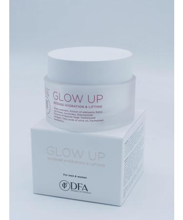 Shop DFA Glow Up: Intense Hydration & Anti-Aging Face Moisturizer | Best Korean Skincare with Cica for Brightened Soothing Skin - 1.76 Oz - Buy Online on GoSupps.com